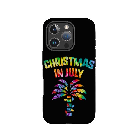 Christmas In July Beach Palm Xmas Tree Summer IPhone Cases