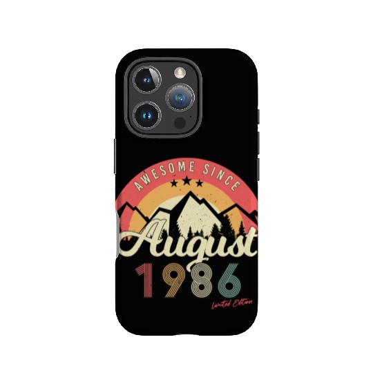 Year Of Construction August 1986 IPhone Cases