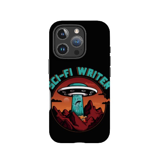 Sci Fi Writer Alien Science Fiction Author IPhone Cases