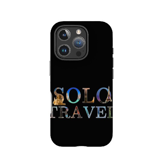 in love with solo travel, in all seasons IPhone Cases