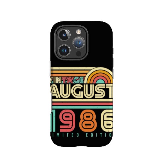 August 1986 Retro IPhone Cases