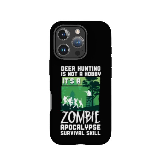 Buck Deer Hunting Hunter Zombie IPhone Cases