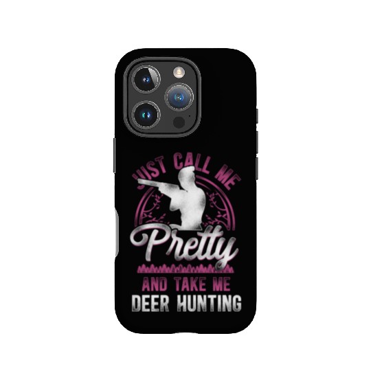 Buck Deer Hunting Hunter Girl IPhone Cases