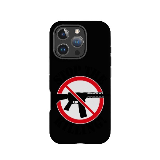 Stop The Killing! (Gun Reform / No Weapons / 3C) IPhone Cases