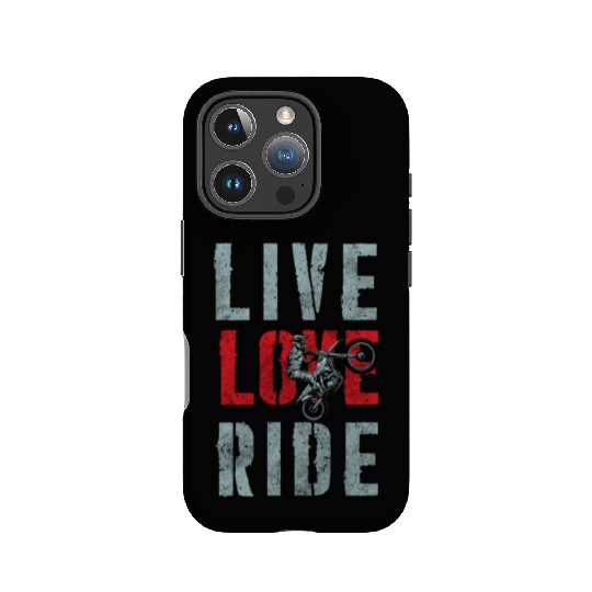 Biker Hard Rock Racing Motocross IPhone Cases