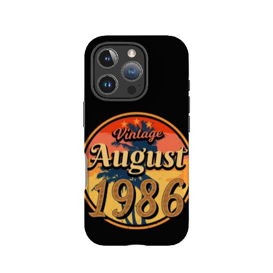 Born 1986 In August IPhone Cases