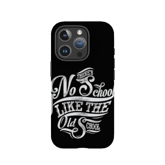 There's No School Like the Old School IPhone Cases
