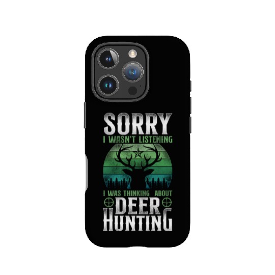 Buck Deer Hunting Hunter Vintage IPhone Cases