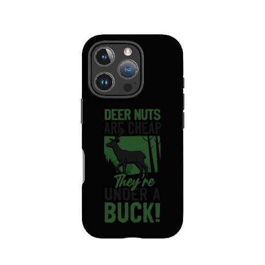 Buck Deer Hunting Hunter Pun IPhone Cases