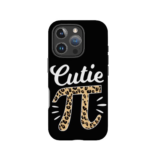 Cutie Pi Day 3 14 Leopard Print Math Teacher IPhone Cases