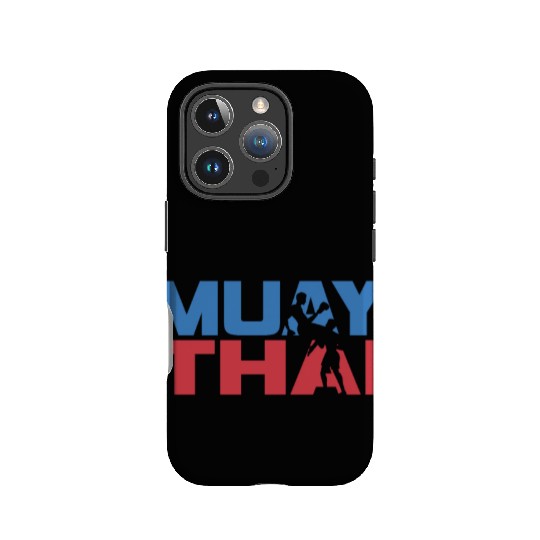 Muay Thai Fighter Boxing Martial Arts Hobby IPhone Cases