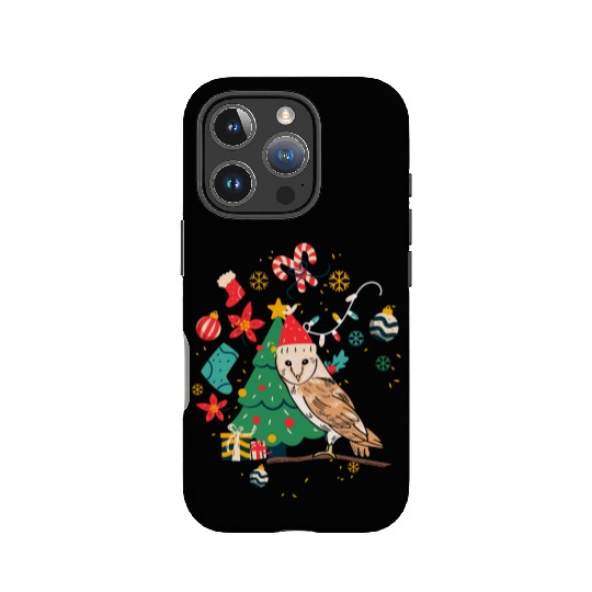 Ugly Christmas Owl IPhone Cases