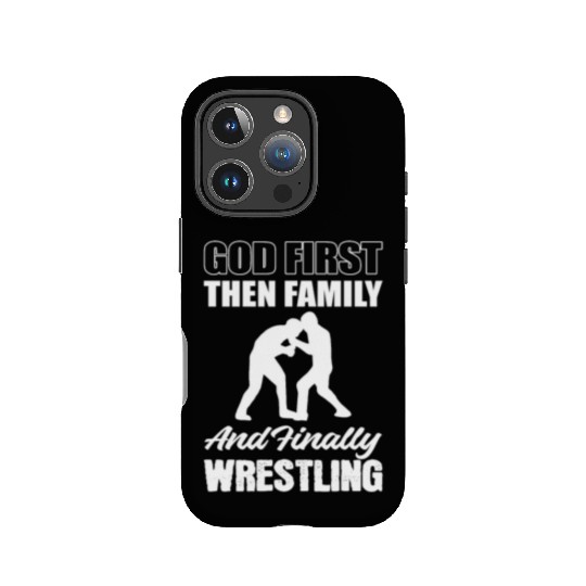 Finally Wrestling Athlete Gift IPhone Cases