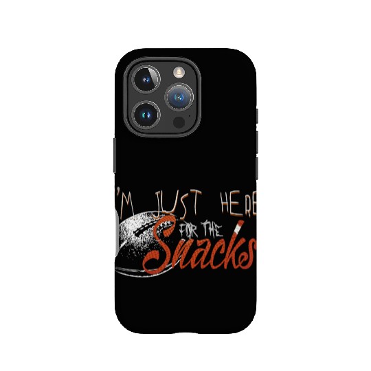 I'm just here for the snacks IPhone Cases