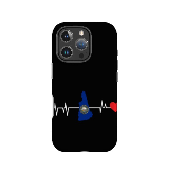 New Hampshire Heartbeat Gift IPhone Cases