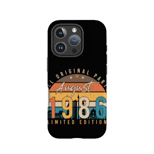 Year Of Construction 1986 In August IPhone Cases