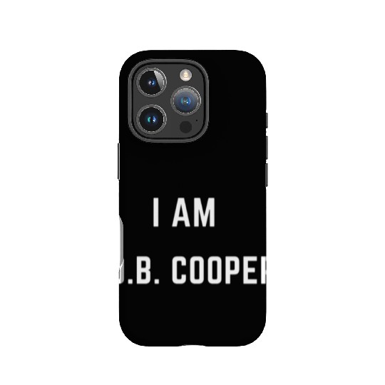 D.B. COOPER IPhone Cases