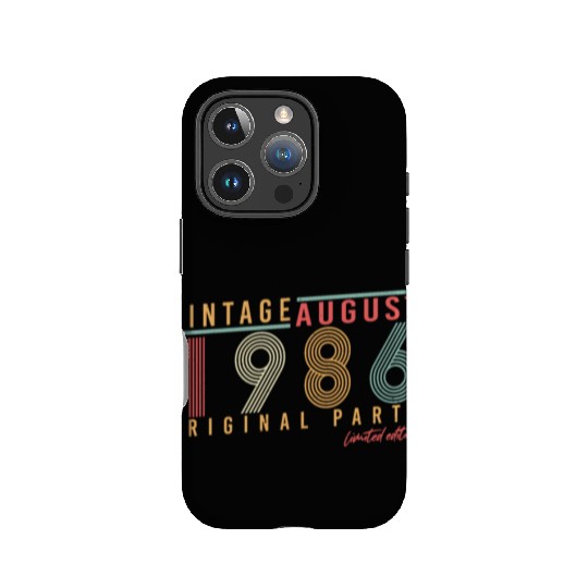 Year Of Construction 1986 In August IPhone Cases