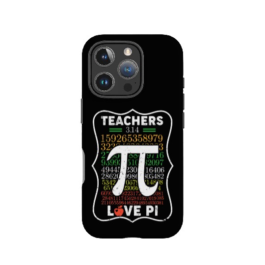 Pi Day 3 14 Teachers Love Pi Math Teachers Gift IPhone Cases