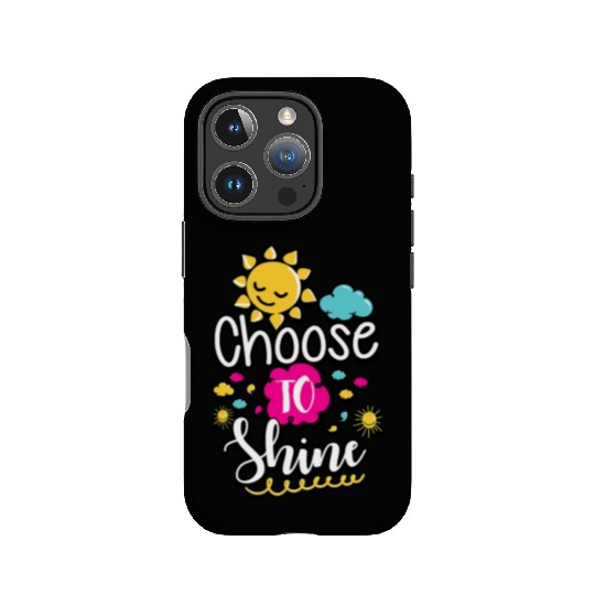 Choose To Shine Teacher Growth Mindset IPhone Cases