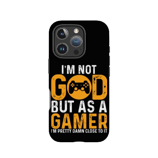 Close to God Gamer Mode IPhone Cases