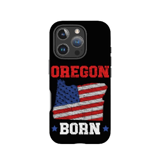 Oregon Born USA America Oregonians Travel Tourist IPhone Cases