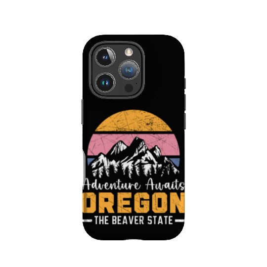 Adventure Awaits Oregon The Beaver State USA IPhone Cases