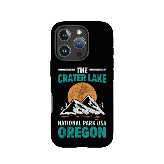 The Crater Lake National Park USA Oregon America IPhone Cases