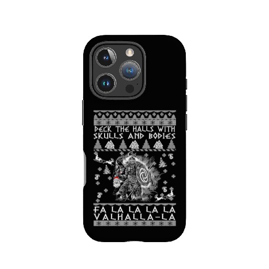 Deck The Halls Fa Valhalla La IPhone Cases