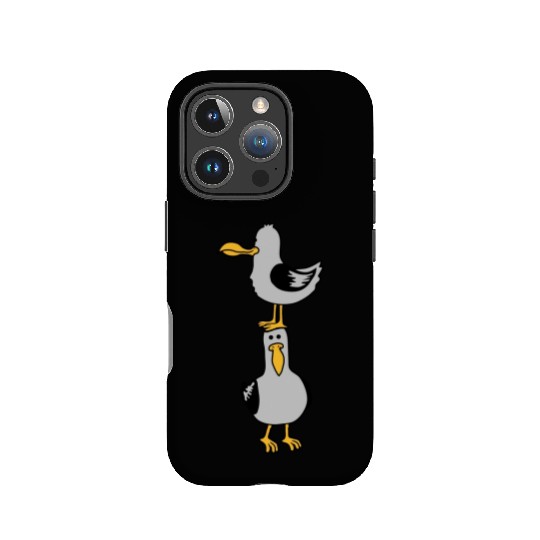 seagull team 2 friends IPhone Cases