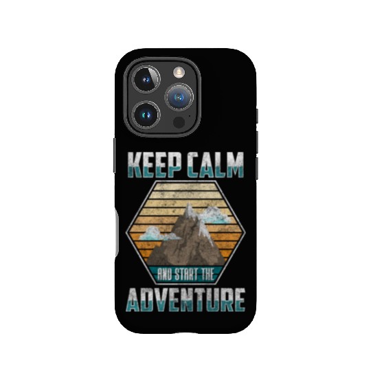 Mountaineering Hiking Rock Climbing Mountains IPhone Cases