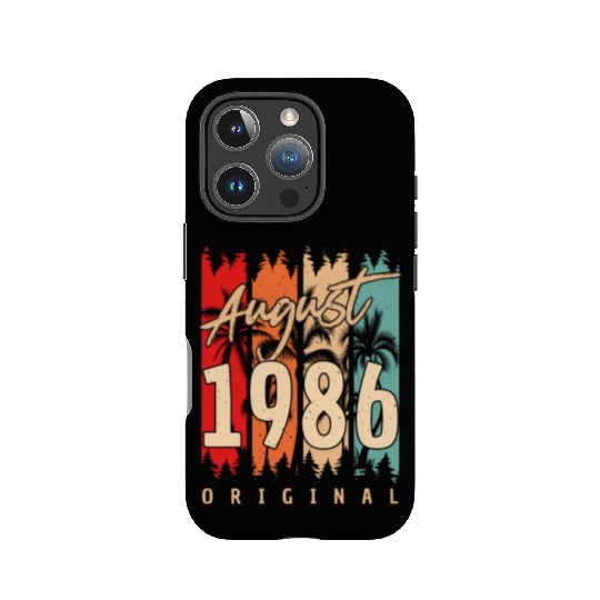 Gift Idea For August 1986 IPhone Cases