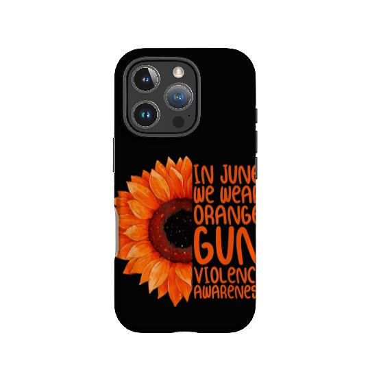 We Wear Orange Gun Violence Awareness Day IPhone Cases
