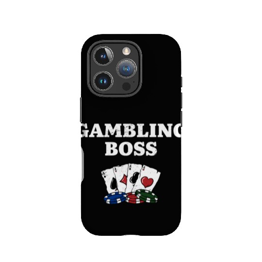 Gambling Boss Casino Poker Gaming Place Poker IPhone Cases