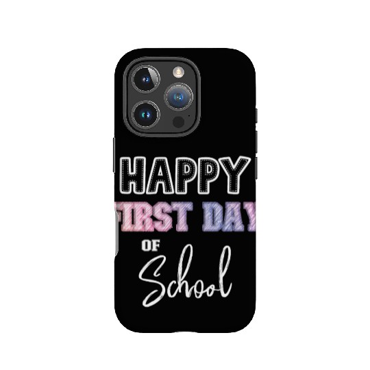 Kid Children First Day of School IPhone Cases