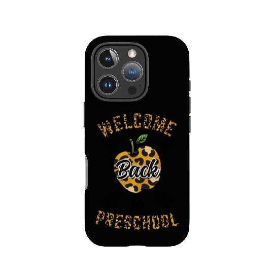 Welcome Back To Preschool Leopard Print IPhone Cases