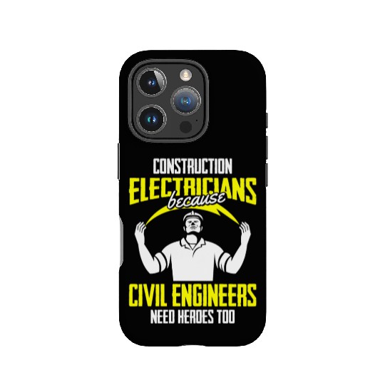 Electrician Electrical Engineer Lineman IPhone Cases