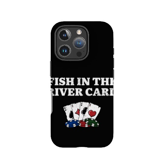 Fish in the River Card Card Games Poker Card IPhone Cases