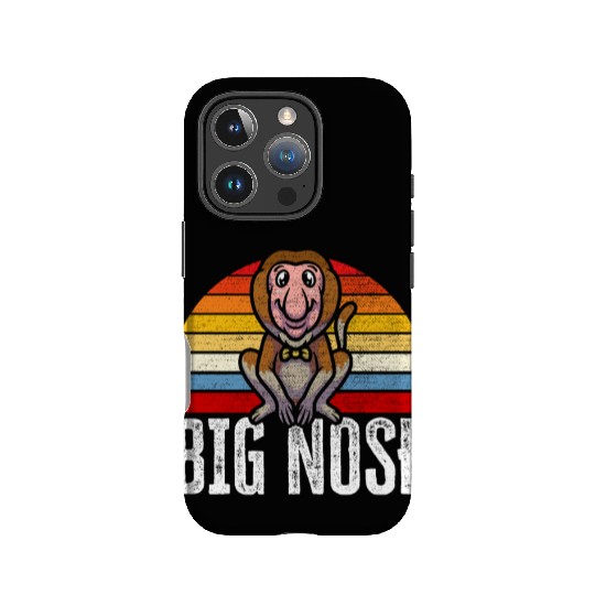 Big Nose Proboscis Monkey Ape Wildlife Zookeeper IPhone Cases