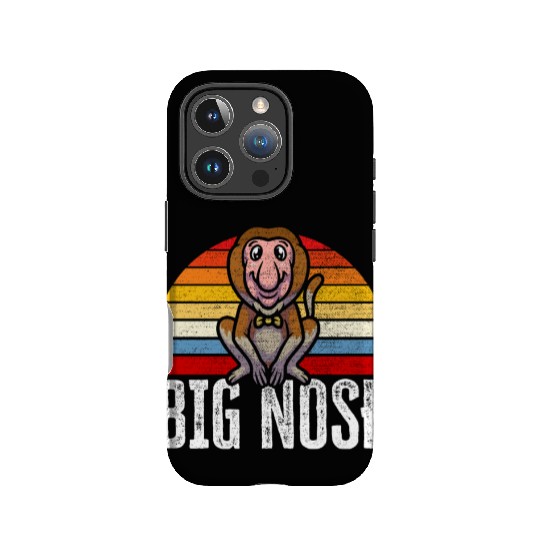 Big Nose Proboscis Monkey Ape Wildlife Zookeeper IPhone Cases
