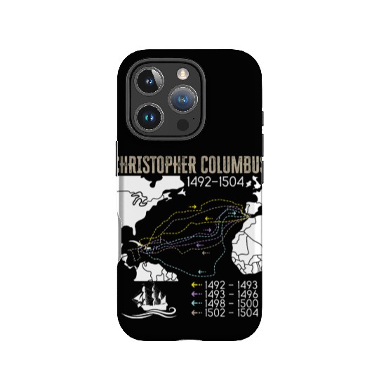 Christopher Columbus Day Italian American IPhone Cases