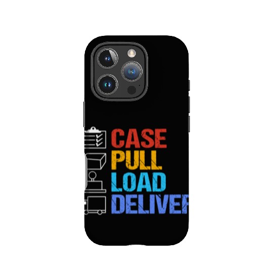 Case Pull Load Deliver Postal Worker Mail Carrier IPhone Cases
