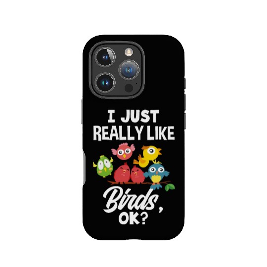 Bird Lover Birds Birdwatcher Gift IPhone Cases