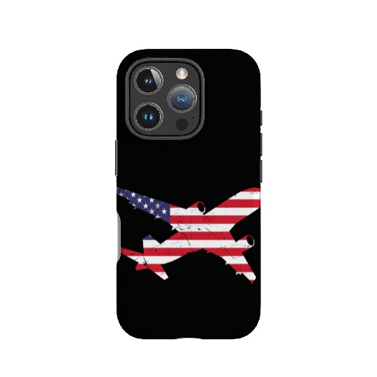 American Flag Airplane Stars And Stripes IPhone Cases