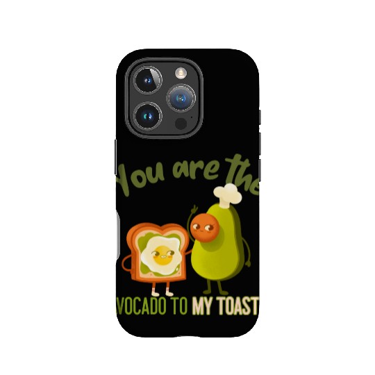 You Are The Avocado To My Toast Vegan Couple IPhone Cases