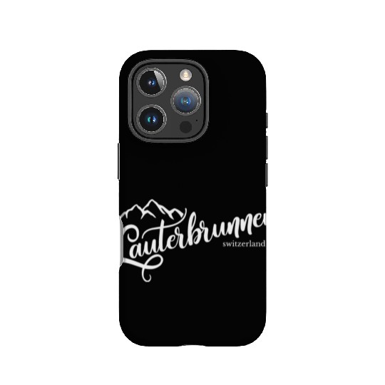 Love Lauterbrunnen Switzerland Alps IPhone Cases