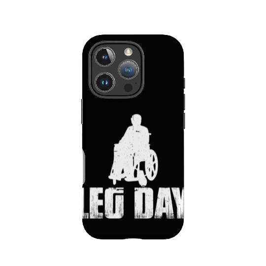 Leg Day Handicapped Wheelchair 20 IPhone Cases