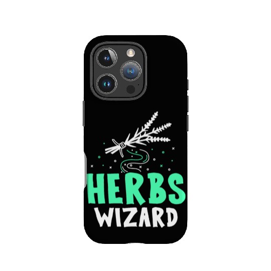 Herbs Wizard Herbalist Herb Herbalism Gardening IPhone Cases