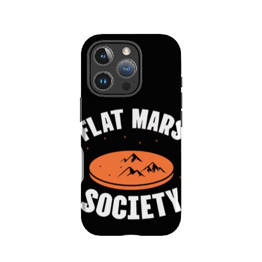 Flat Mars Society IPhone Cases