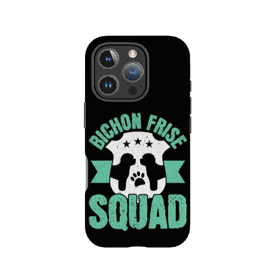 Bichon Frise Squad Dog Lover Puppy Paw Love IPhone Cases